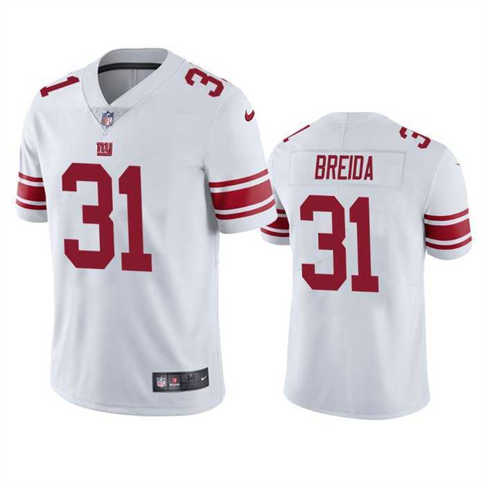 Men & Women & Youth New York Giants #31 Matt Breida White Vapor Untouchable Limited Stitched Jersey